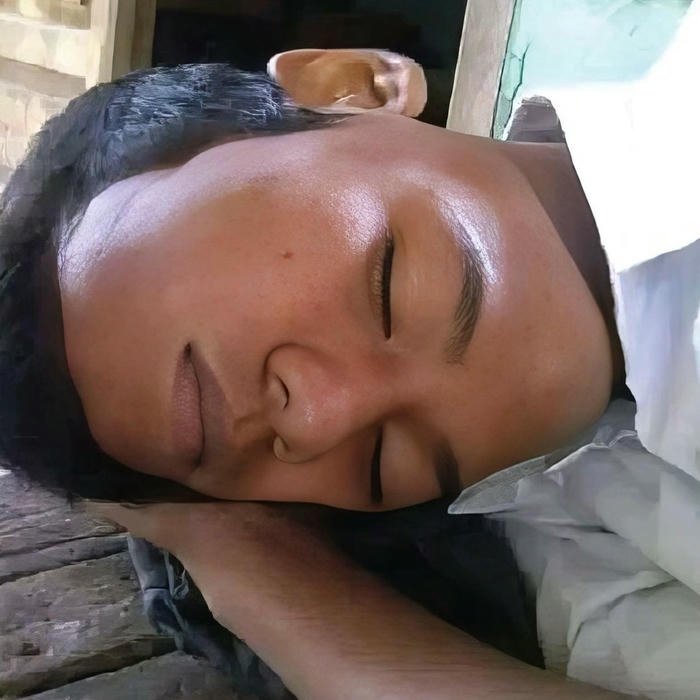 Funny dp for boys man sleeping face close up funny