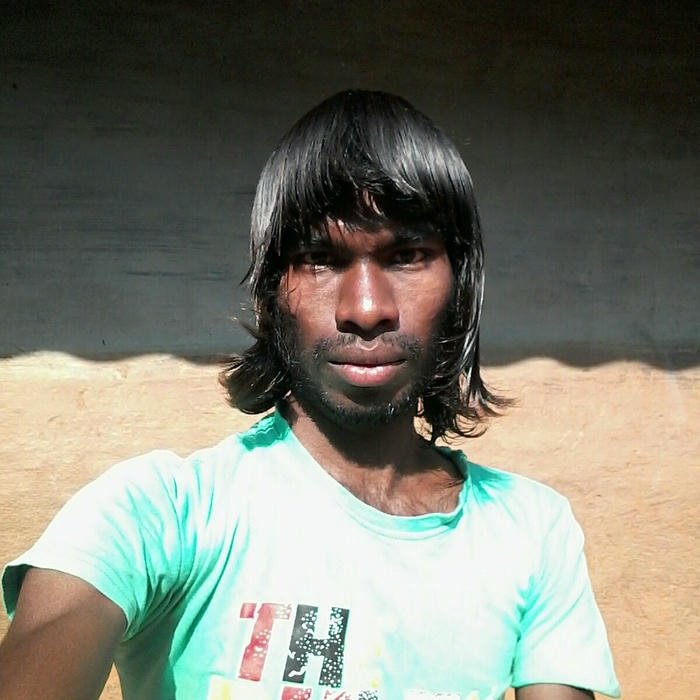 Funny dp for boys man with long messy black hair