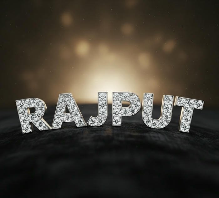 Golden crown pride rajput name dp