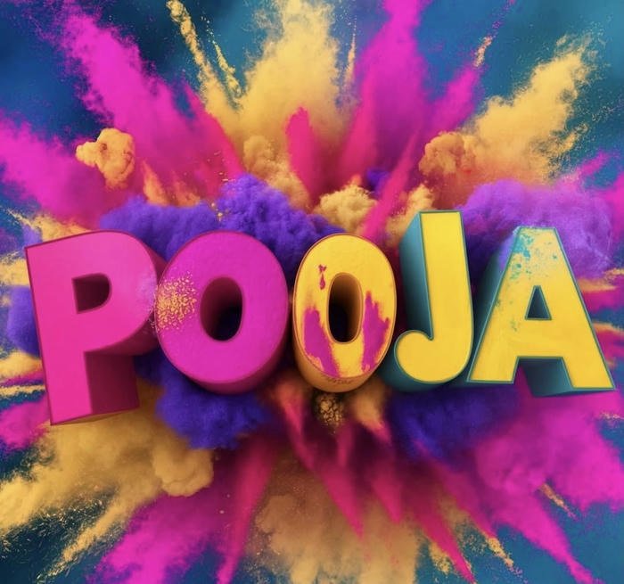 Indoor calm vibe photo made as pooja name dp