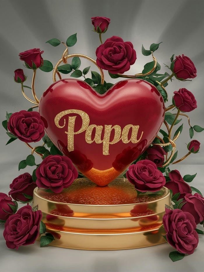 Legendary Papa name dp profile look