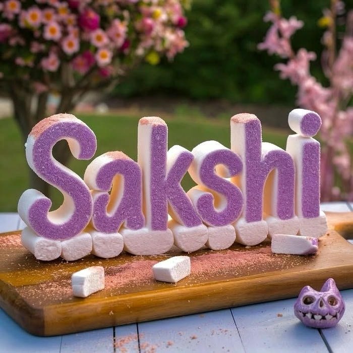 Lovely floral vibe sakshi name dp