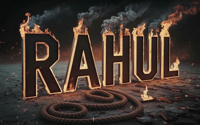 Modern casual profile built as rahul name dp