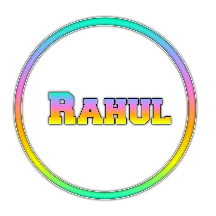 Monochrome aesthetic photo for rahul name dp