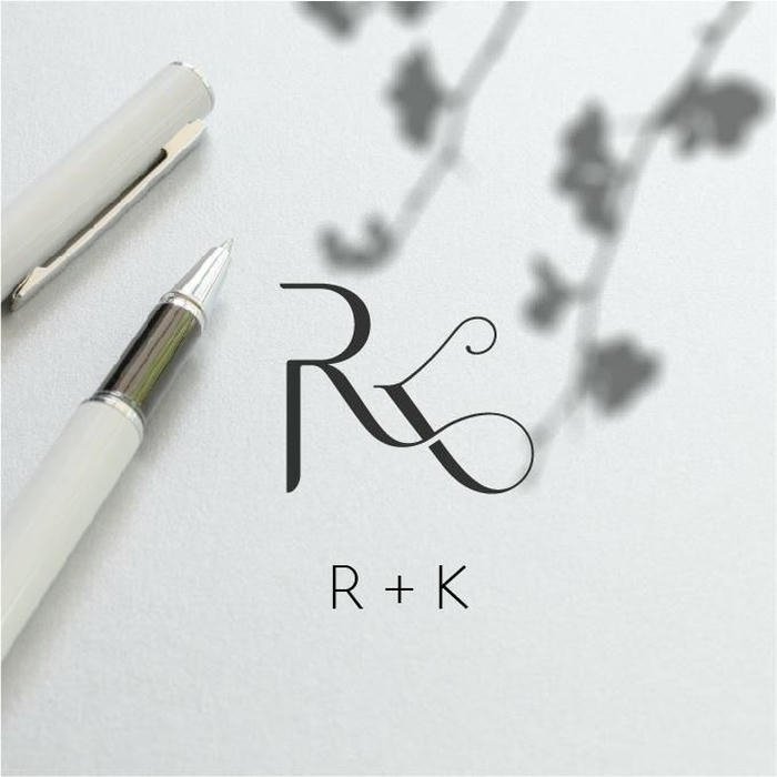 Monochrome style rk name dp portrait