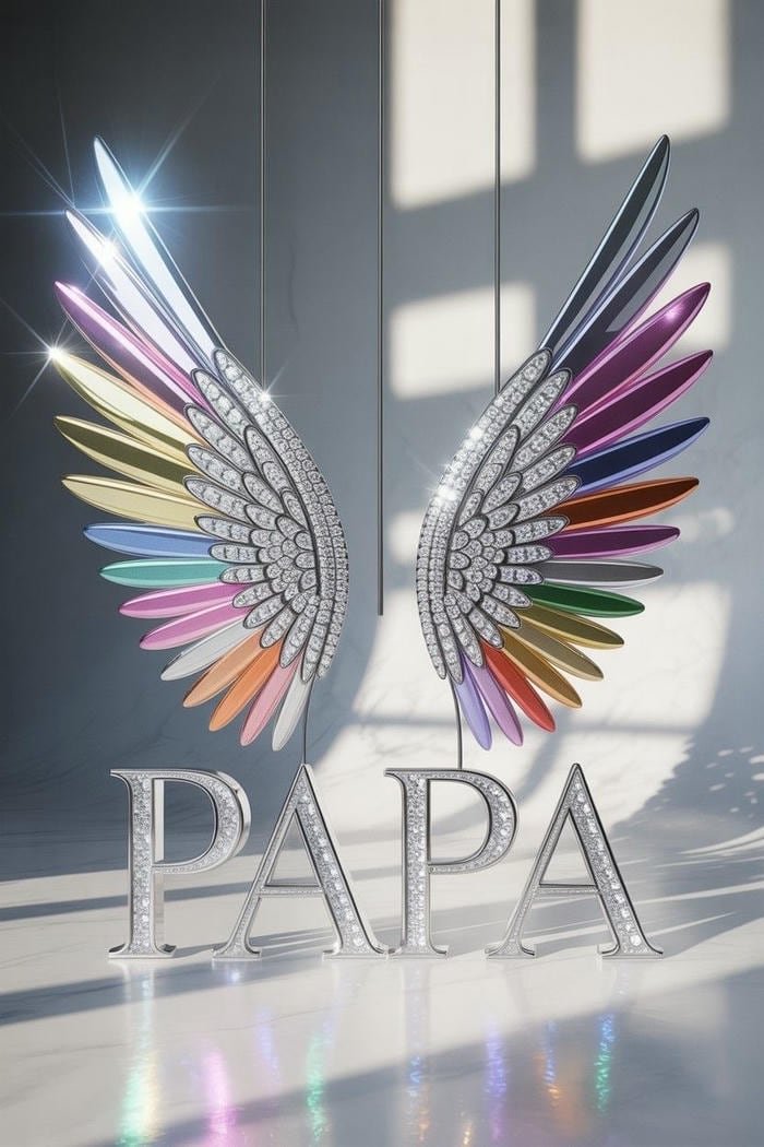 Papa name dp bold attitude style