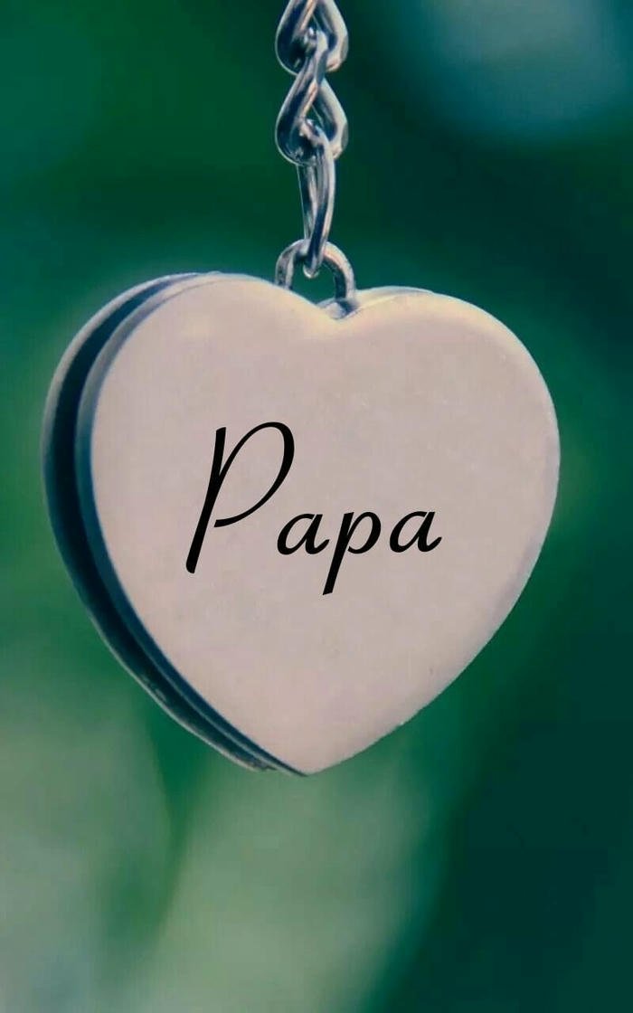 Papa name dp dark aesthetic theme