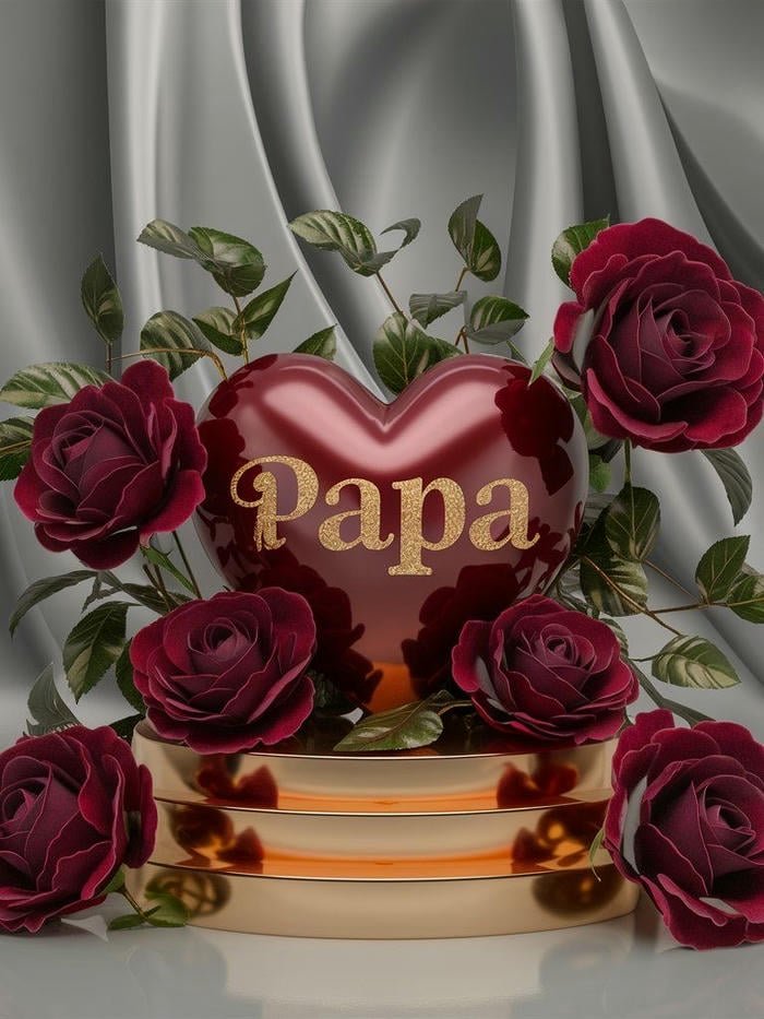 Papa name dp powerful king style