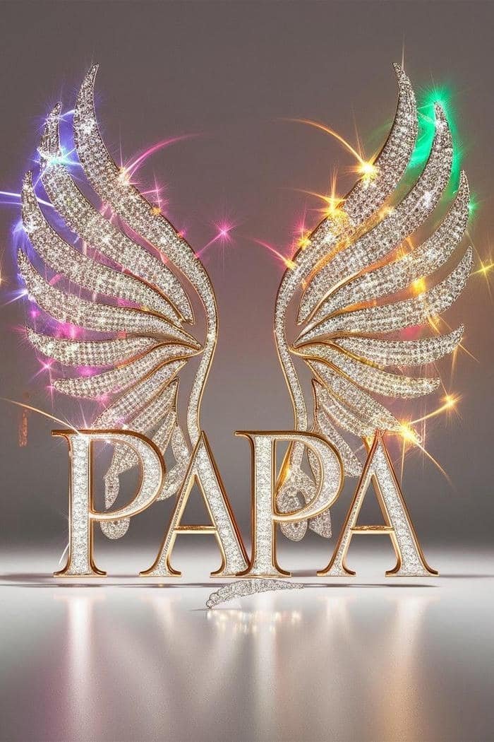 Papa name dp smart formal style