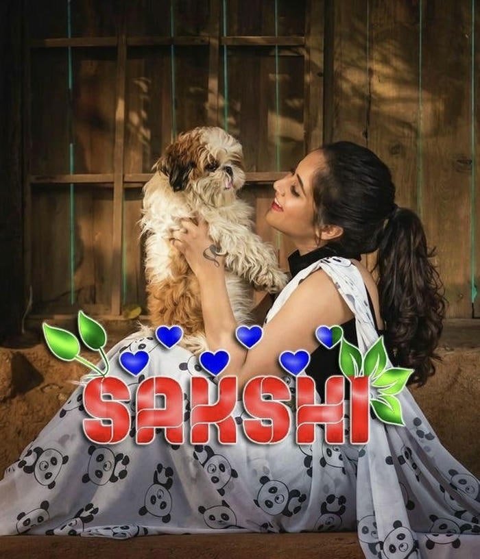 Peaceful smile charm name sakshi dp