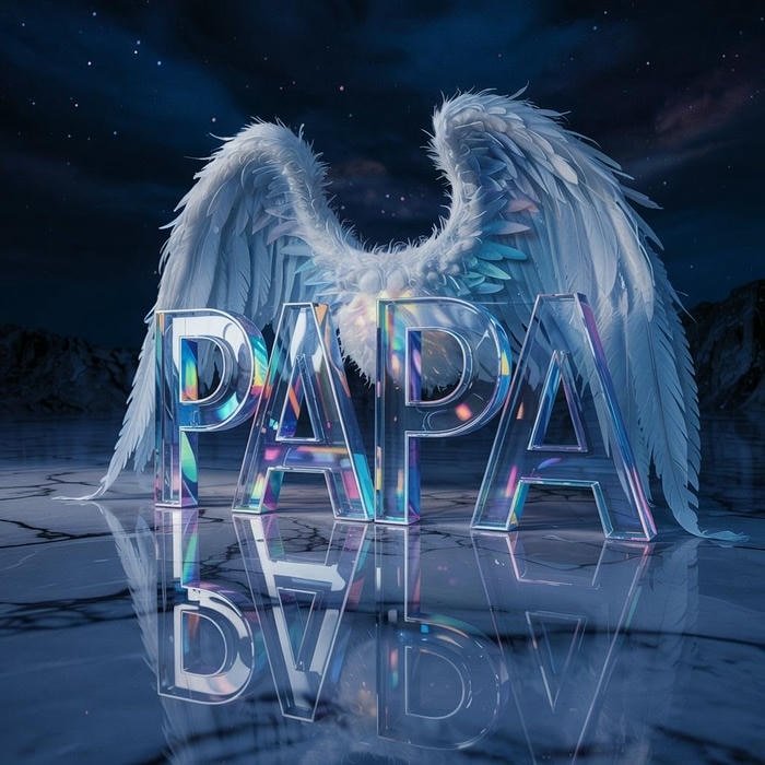 Premium Papa name dp display idea