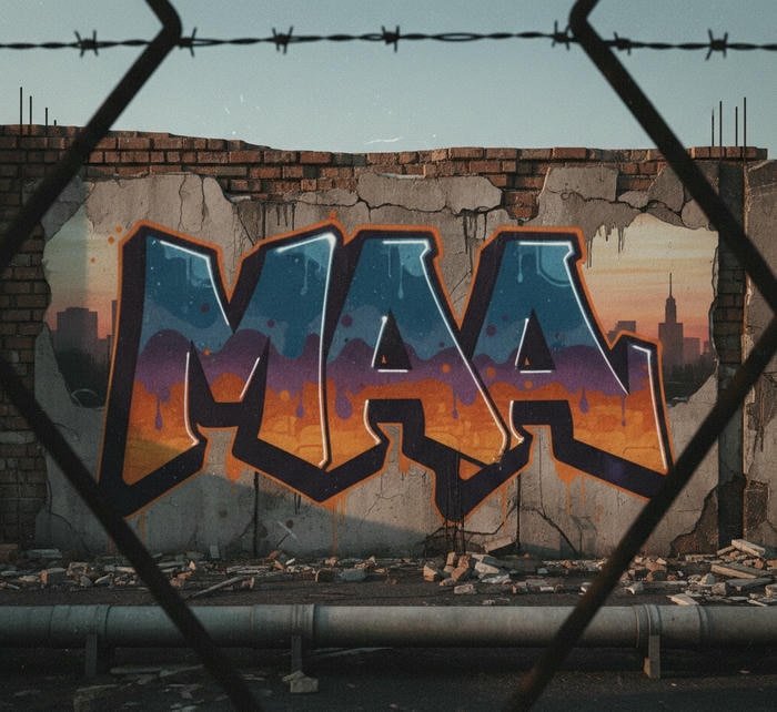 Pure white maa name dp design