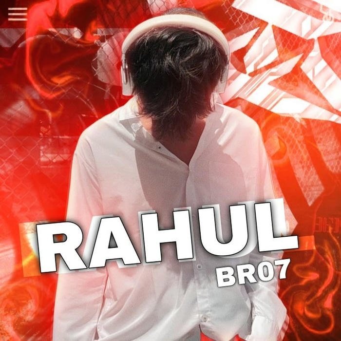 Rahul inspired minimalist name dp portrait