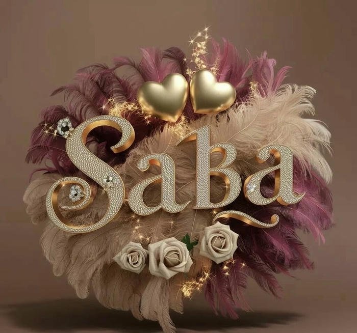 Serene beauty aesthetic saba name dp portrait