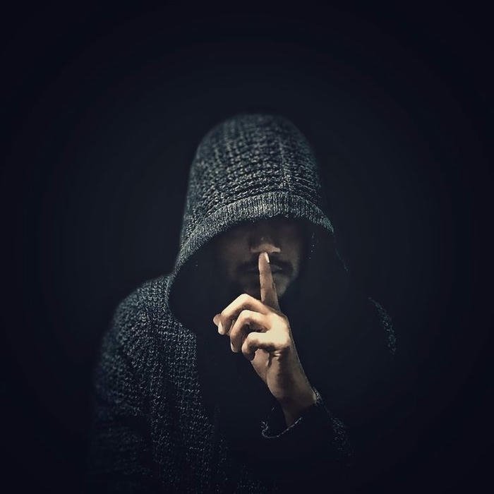 Silent boy dp lonely guy in hoodie looking down