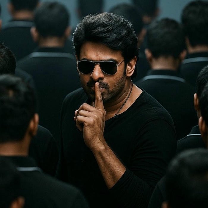 Silent boy dp serious guy in crowd finger on lips