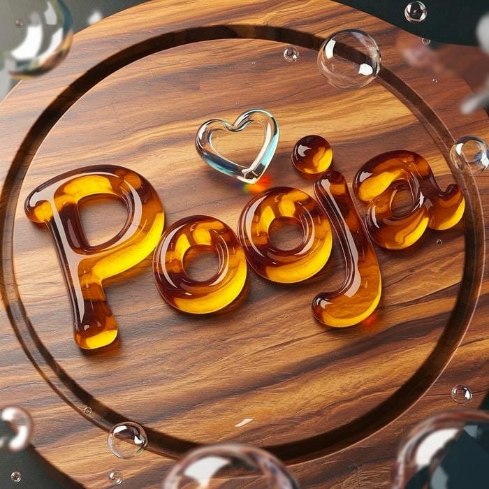 Simple candid profile moment for pooja name dp