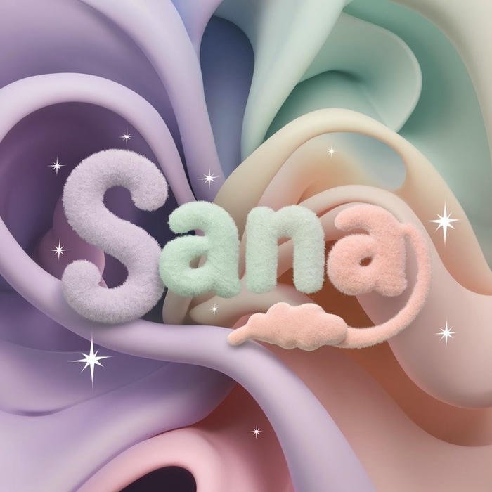 Soft angel smile sana name dp beauty