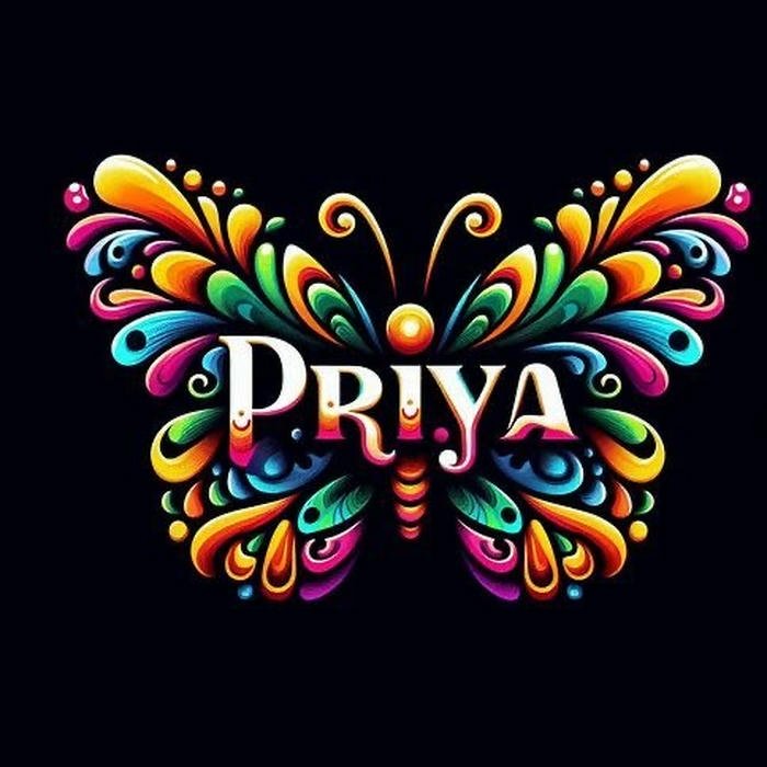 Stylish and calm priya name dp picture