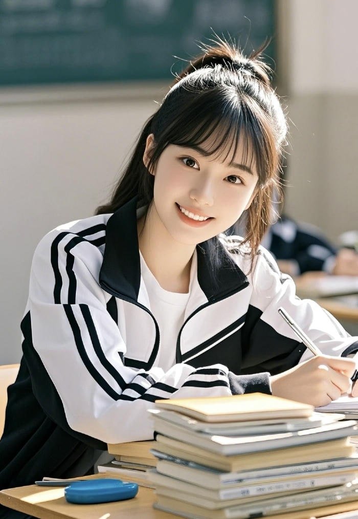 Stylish exam dp for girl profile