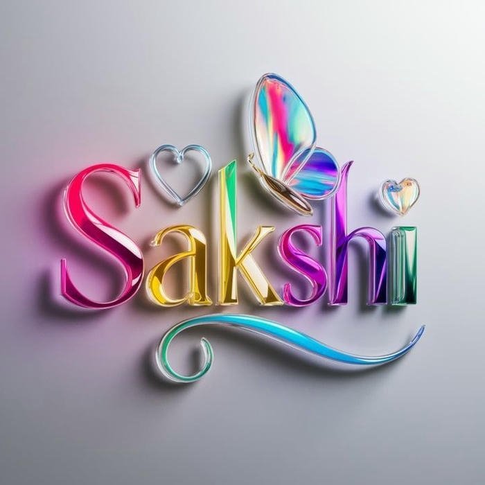 Sweet girl portrait sakshi name dp