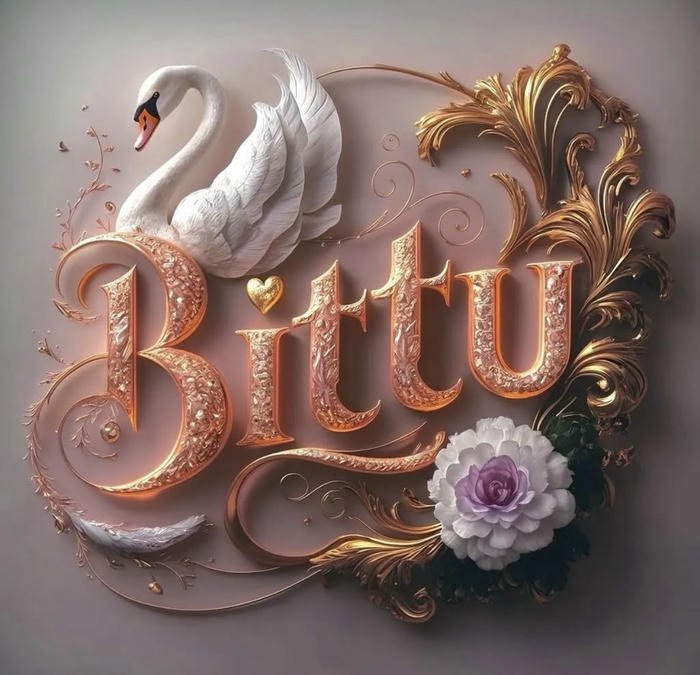 Sweet sparkle vibe bittu name dp