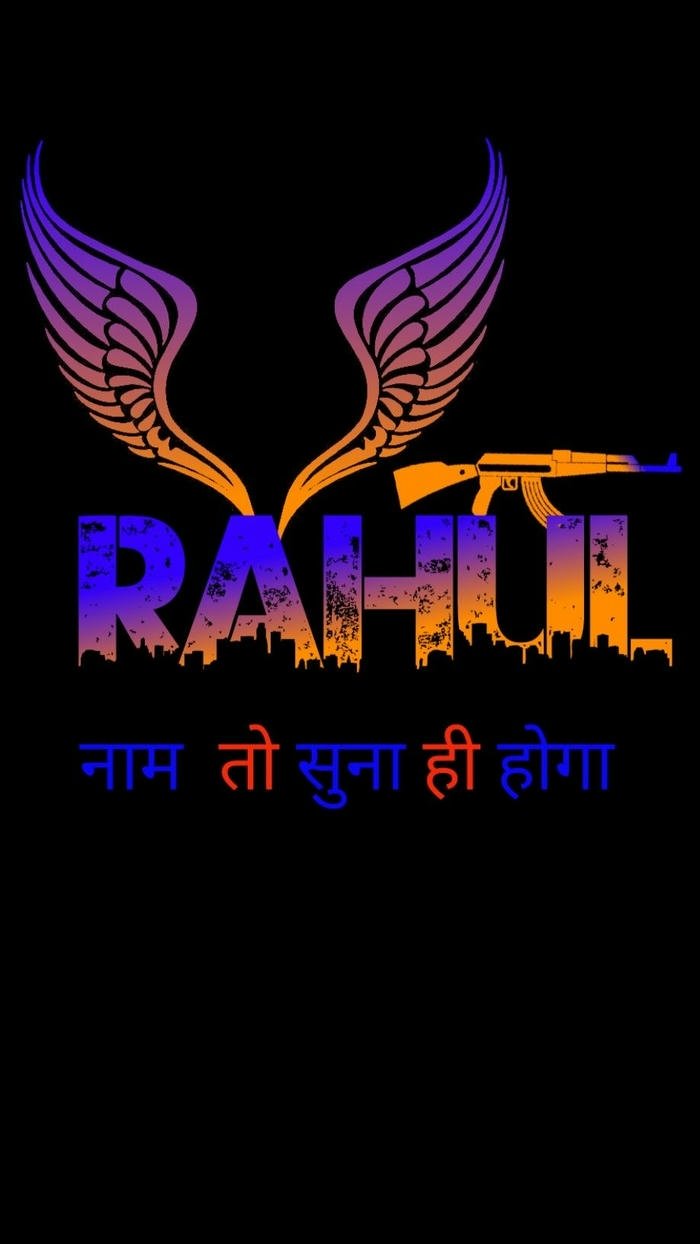 Trendy avatar idea using rahul name dp