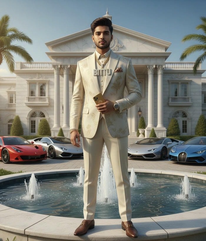 Unique creative artistic style bittu name dp