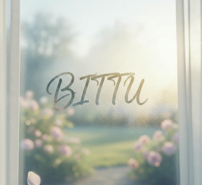 Urban skyline sparkle aesthetic bittu name dp