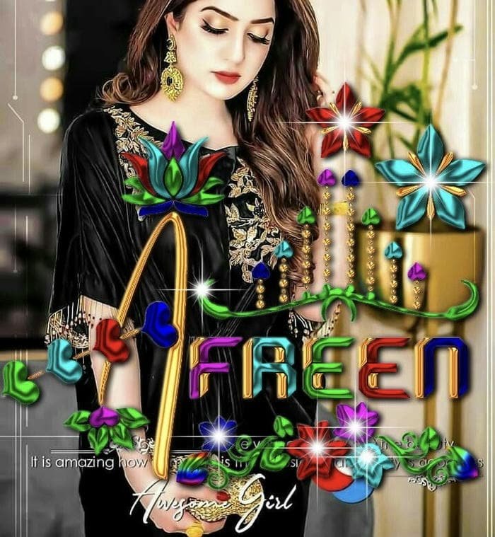 Urban street fashion vibe afeen name dp