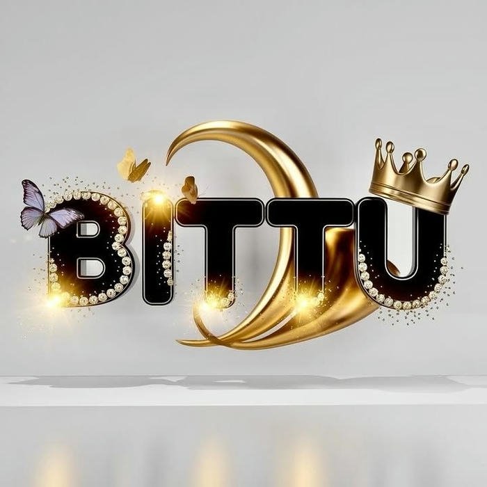 Vintage retro classic vibe bittu name dp