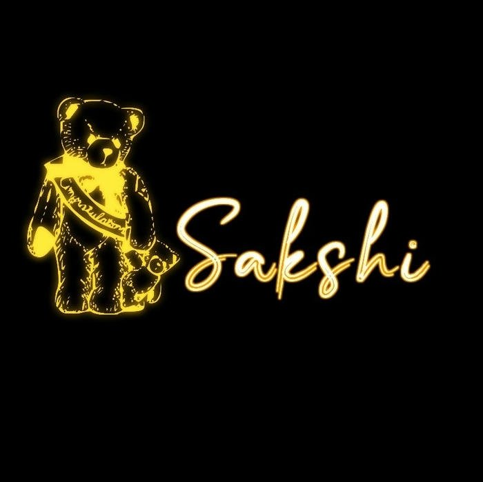 Warm golden glow dp sakshi name