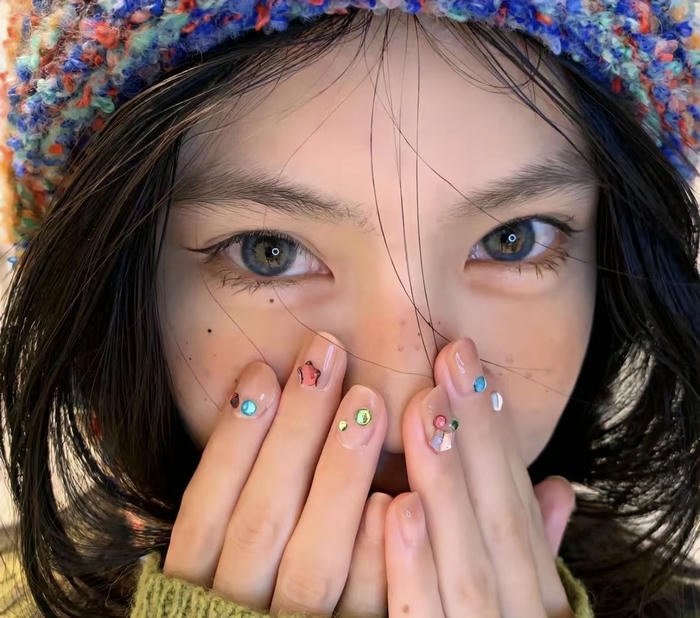 aesthetic girl eyes pic dp photo