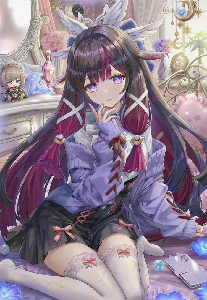 anime girls cartoon instagram display pic