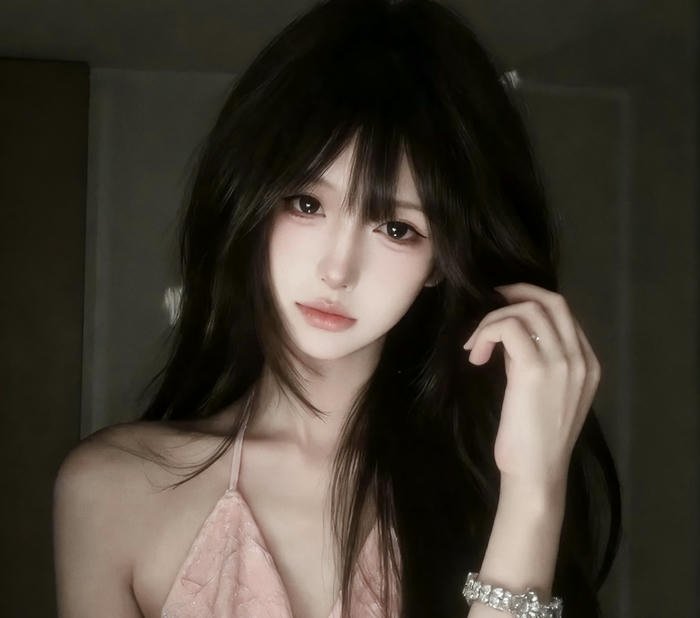 beautiful young girl profile dp photo