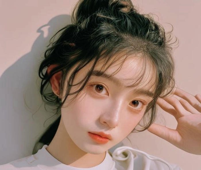 big brown girl eyes pic dp