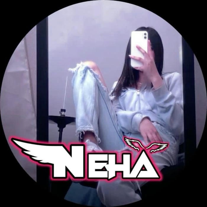 calm beauty framed inside neha name dp