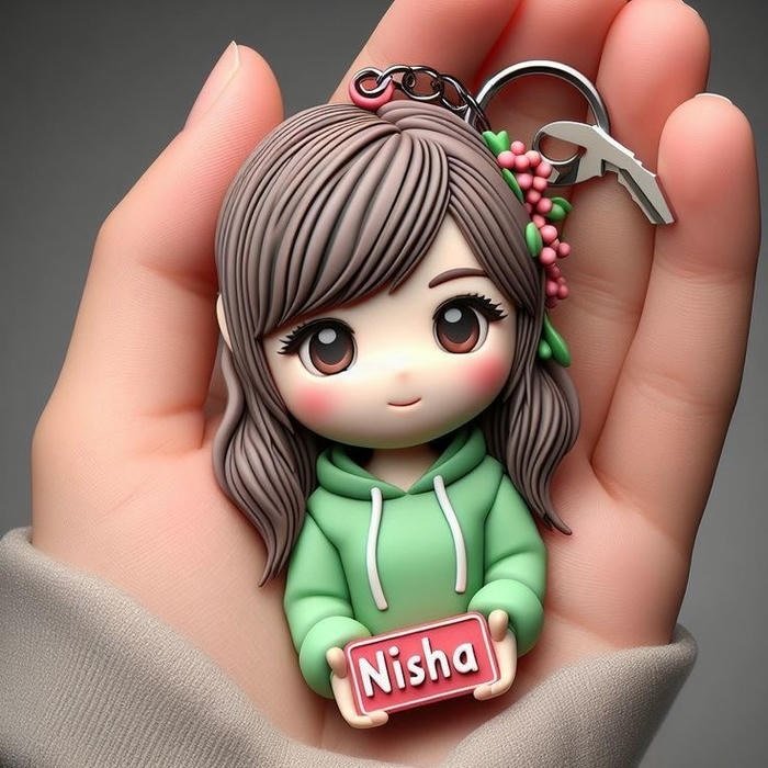 calm moments preserved in nisha name dp