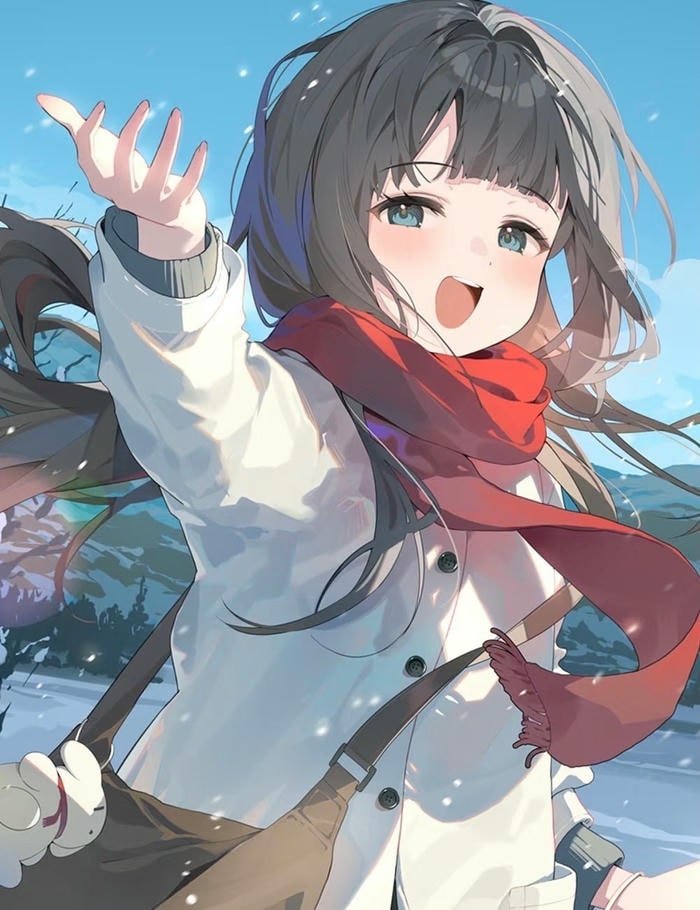 digital girls cartoon instagram avatar photo