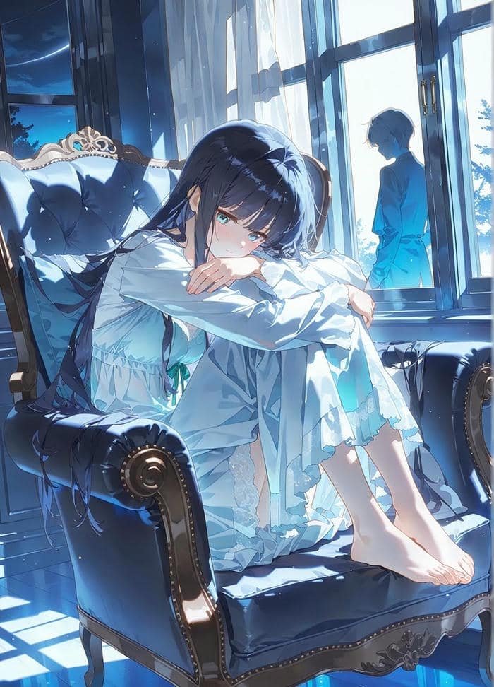 dp aesthetic profile anime girls cartoon