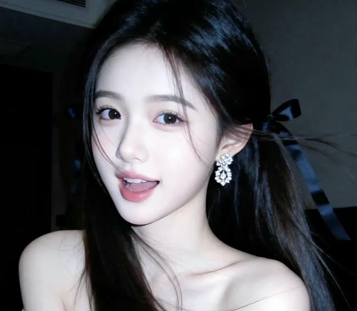 elegant portrait stylish girl profile dp