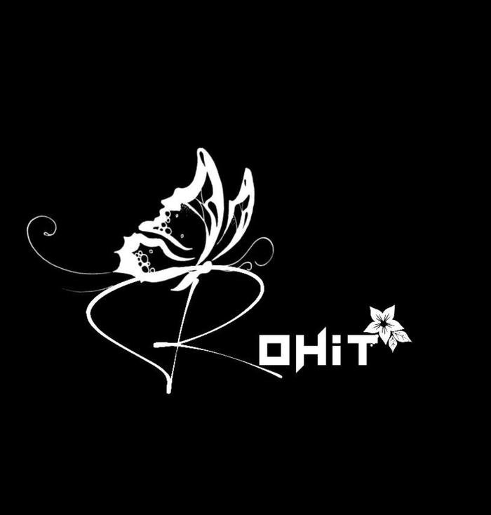 fresh look modern rohit name dp