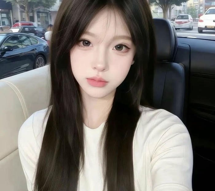 front face cute girl profile dp