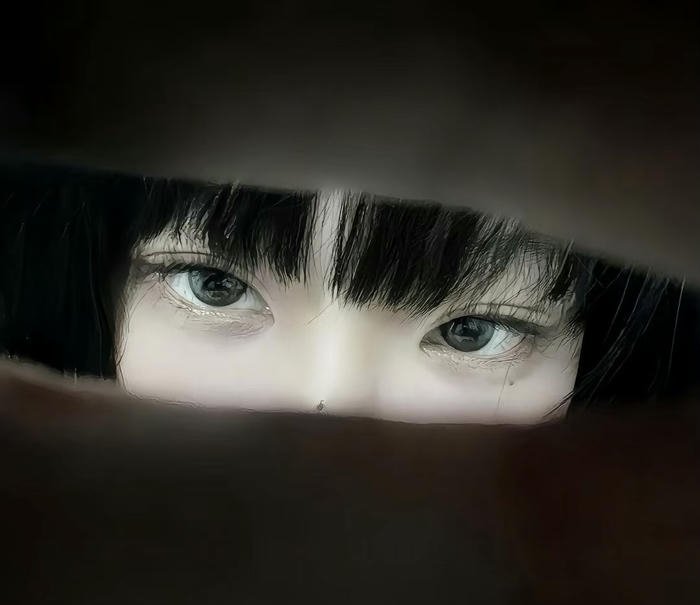 girl eyes pic dp closeup shot