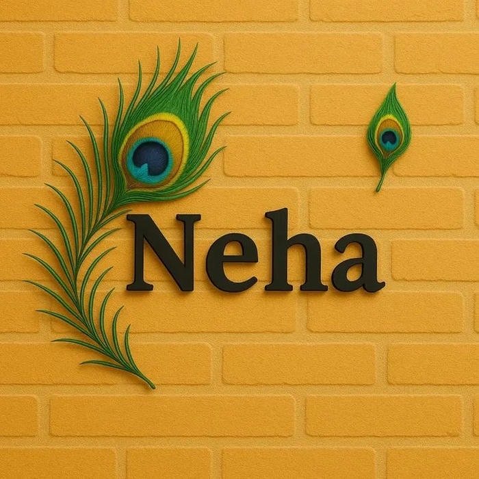 graceful simplicity defines neha name dp