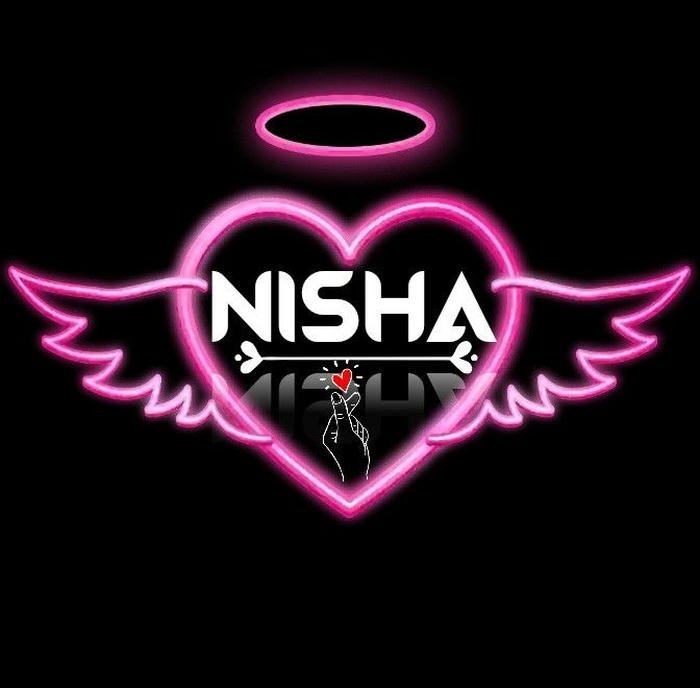 inner calm reflected through nisha name dp