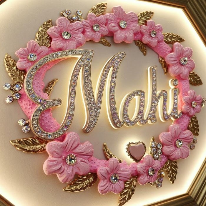 meaningful design beyond words mahi name dp