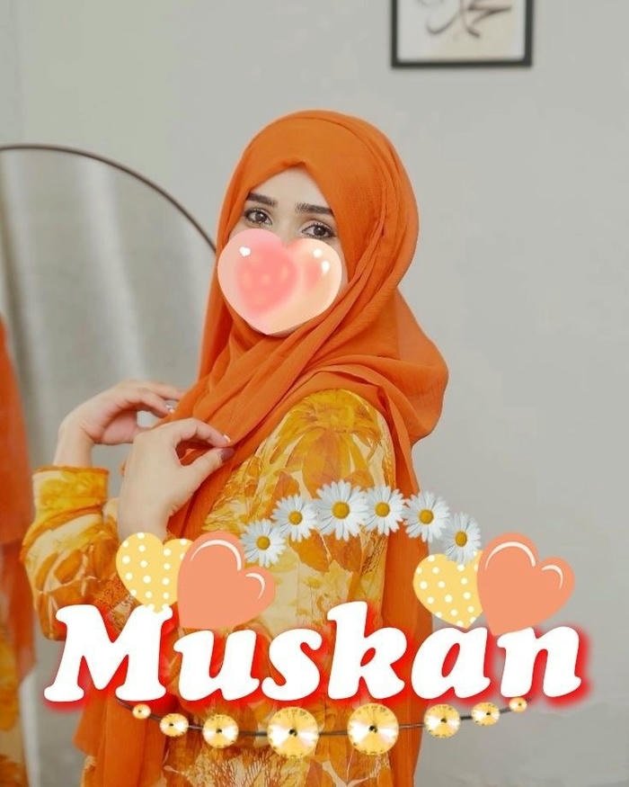 muskan name dp crafted with loving energy