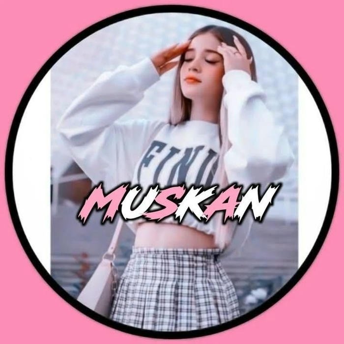 muskan name dp expressing warm emotions