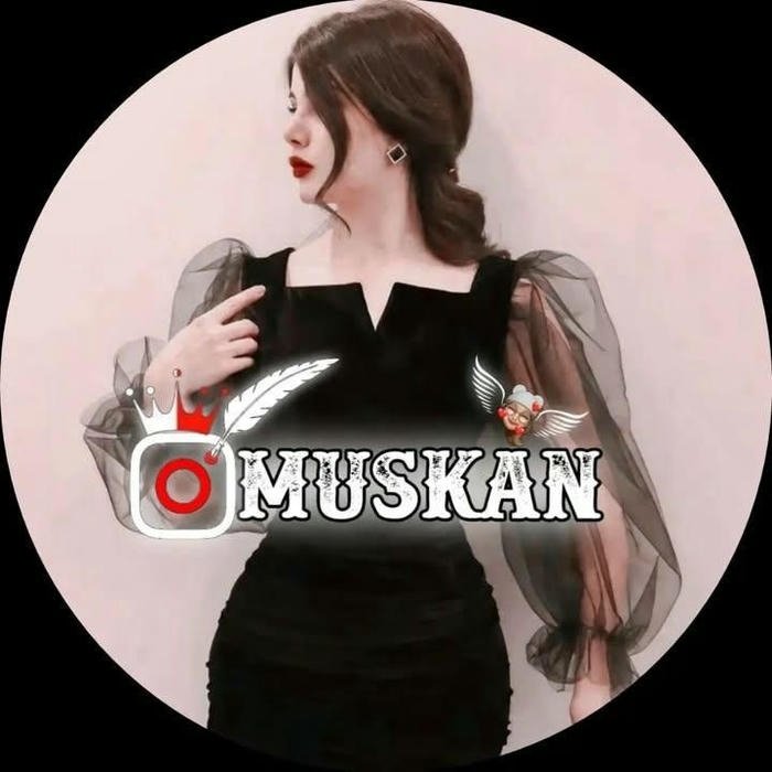 muskan name dp minimal yet meaningful
